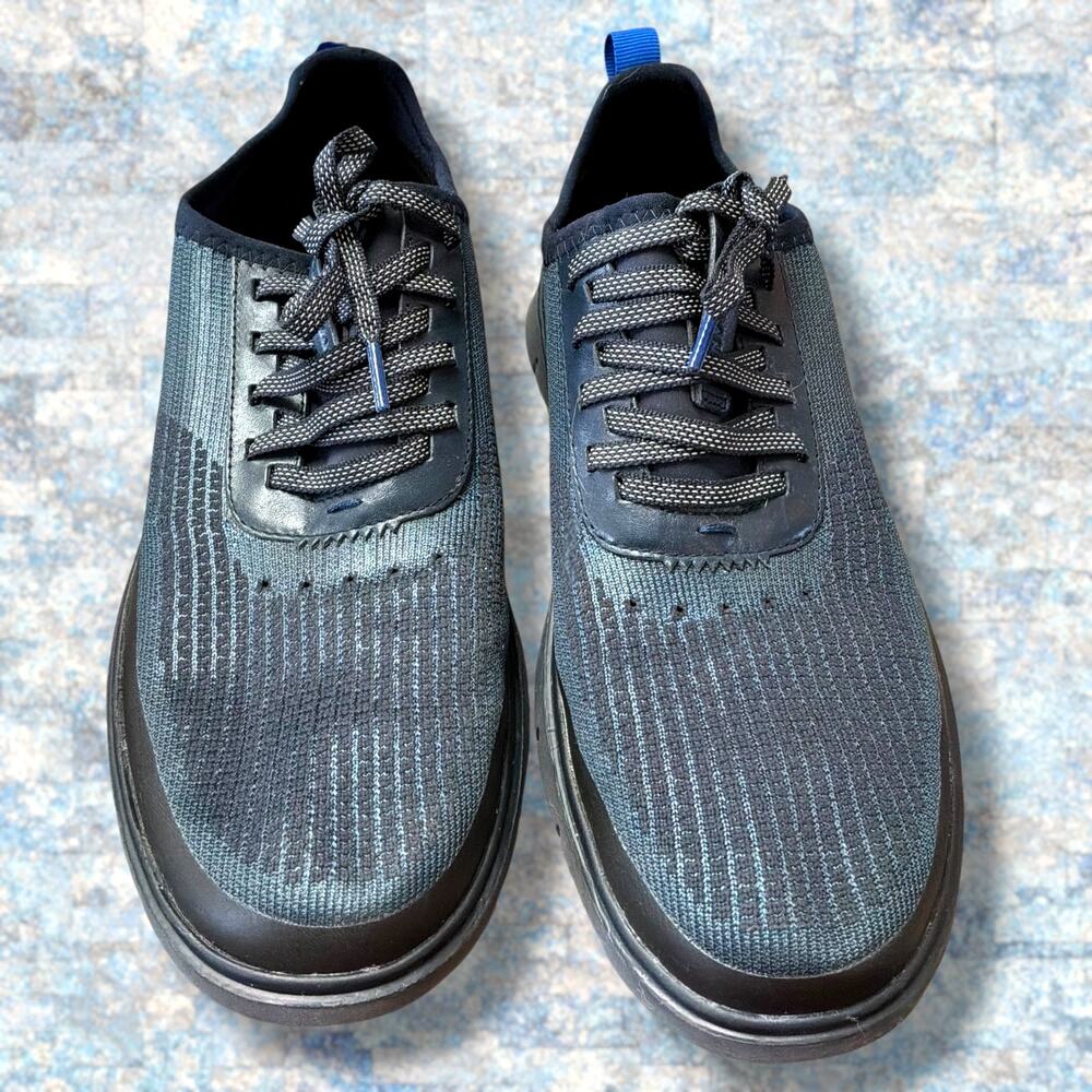 Men's Sz 11 COLE HAAN  Generation Zerogrand Stitchlite WR Navy Black Hiking Shoe